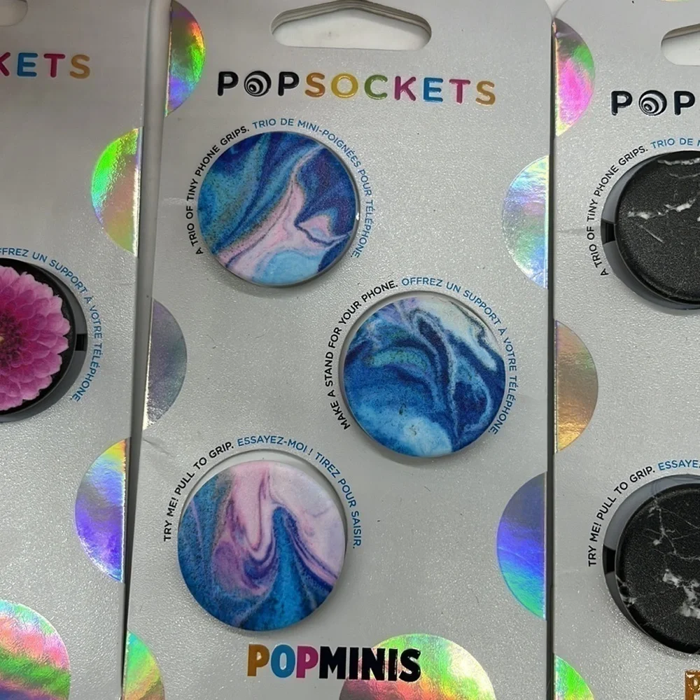 Pop Sockets Popminis - 3 small pop sockets - NWT